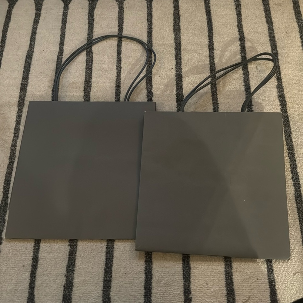 Bundle of 2 Alexander McQueen Shopping bags